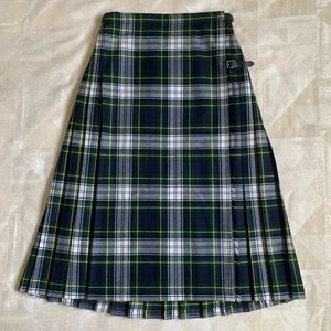 Vintage Wool Tartan Kilt